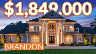 Inside A $1,849,000 Privately Gated Estate In Brandon | 4604 Clarksdale Lane Brandon, FL 33511