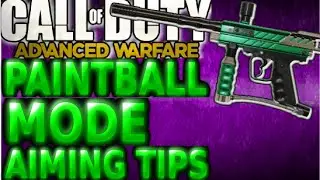 COD Advanced Warfare PAINTBALL MODE AIMING TIP [MUST WATCH!] (Call of Duty AW Multiplayer Gameplay)