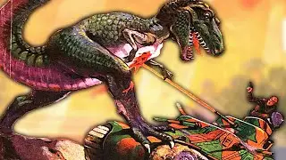 Blitzkrieg in the Past: Time Traveling Tank Vs. Prehistoric World