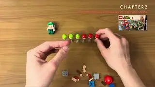 [#2] LEGO Mario Kart Baby Mario vs. Baby Luigi 72034 [Unboxing Toys]