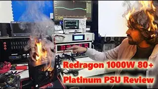 [Urdu/Hindi] Redragon 1000W 80+ Platinum PSU Testing & Review - Disappointment? [ENG-SUB]
