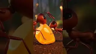 The Ant Family🐜🐜#animal#ants#family#Help Reciprocal