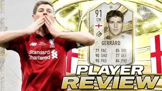 🤔91 PRIME ICON STEVEN GERRARD PLAYER REVIEW - FIFA 23 ULTIMATE TEAM