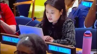 Intervention at the 2025 United Nations Multi-stakeholder Hearing #unitednations #diplomacy