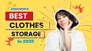 Best Amazon Clothes Storage Ideas2025 | Stylish Wardrobe Organizers For Small Spaces. #affiliate