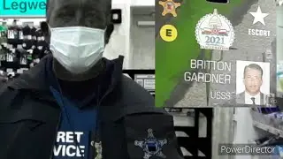 SECRET SERVICE AGENT BRITT GARDNER 1ST AMENDMENT AUDIT