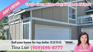 New Listing in Hacienda Heights by Local Realtor Tina Luo | 16323 Sierra Ridge Way, Hacienda Heights