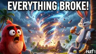 When Bugs Bunny Entered Angry Birds Universe&hellip; EVERYTHING BROKE! | PART 1 #angrybirds #bugsbunny 