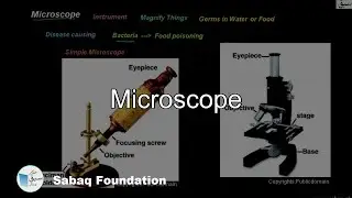 Microscope, General Science Lecture | Sabaq.pk