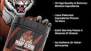 Pump Serum Review - by Huge Supplements and why this Pump formula is a game changer 💪