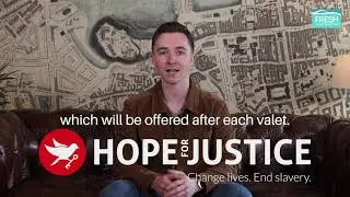 Charity Partnership - With Hope for Justice, against modern slavery