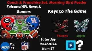 Coach & Da Franchise Sat. Morning Bird Feeder: Lets Talk Some NFL and College Football