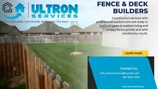 Fencing contractor Services Airdrie, Calgary Alberta, Deck Builders/ Airdrie