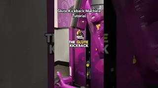 GLUTE KICKBACK MACHINE TUTORIAL 🦵🏼// Build your bottoms with this! #gluteworkout #planetfitness