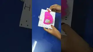 Easy Handmade Card Tutorial | DIY Love Card 🌸 #umme #alizasher #viral_video