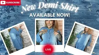 The Demi Denim Shirt in Action &ndash; Live with Sally