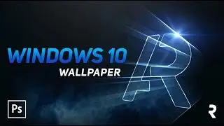 Tutorial Photoshop: Wallpaper estilo Windows 10