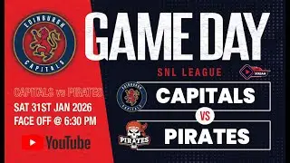 Edinburgh Capitals v Paisley Pirates 31/01/26 - SNL LIVE STREAM
