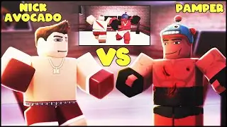 Roblox Da Hood: Nick Avocado VS Mr. Pamper!
