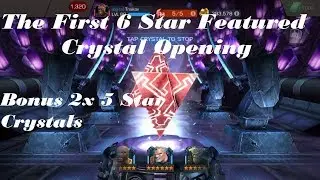 6 Star Featured Crystal And Double 5 Star Opening - Marvel Contest of Champions