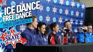 Ice Dance Free Dance Press Conference | 2024 Skate America ISU Grand Prix