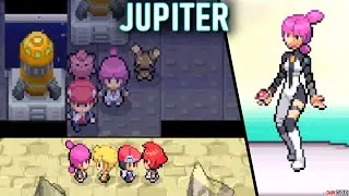Pok&eacute;mon Platinum Team Galactic Commander JUPITER Battles