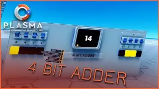 Tutorial 4 BIT ADDER in Plasma (Game)