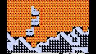 Super Mario Bros. 3 (SNES) - Map Glitch level 3 - Cloudy Mess