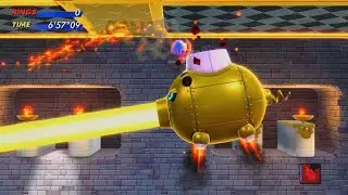 SONIC SUPERSTARS - Golden Capital Act 1 Boss Fight