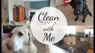 Clean with Me | Quick Clean & Tidy | Blind Mama Cleaning Techniques