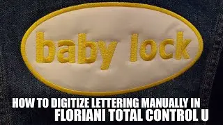 Manually Digitizing Letters in FTC-U!