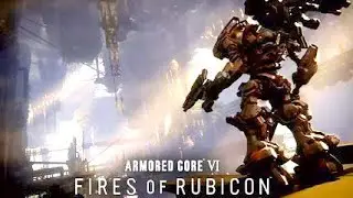 Armored core 6 (2023) war space game trailer