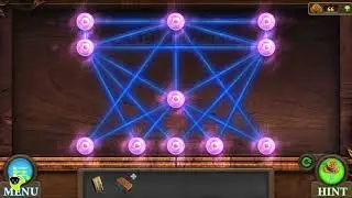 Connect Dots Puzzle Variation #2 - Tricky Doors Level 2 Secluded Island (FIVE-BN GAMES)