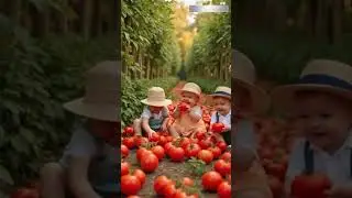 Tomato Garden of Joy &ndash; A Baby&rsquo;s Paradise!  #cute #kidsfantasyadventure #baby