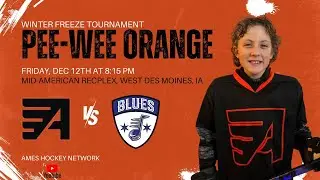 🏒 Ames Flyers vs Chicago Blues | Winter Freeze Tournament Game 1 | LIVE from RecPlex
