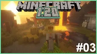 Ein Teich, Ein Haus und ein total verr&uuml;cktes Dorf Minecraft 1.20 Episode 03 | Minecraft f&uuml;r Anf&auml;nger