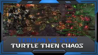 StarCraft 2 (RuFF Highlight): Turtle Then Chaos