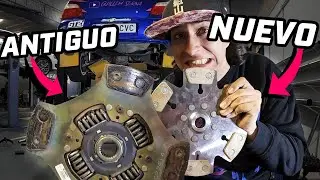 cambiamos el EMBRAGUE del SUBARU y nos encontramos esto 💥
