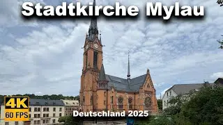 🇩🇪  Stadtkirche Mylau. Германия 2025