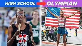 Olympic runner, Yared Nuguse, talks about his first ever track meet