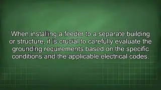 Understanding Common Ground Fault Protection in NEC 250.32(B)(2)