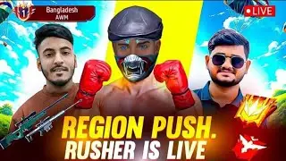 Free Fire Grandmaster Rank Push Live . Rusher jod ☠🗿 | #freefire #shortsfeed #tondaegamer #ff #live