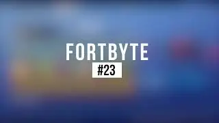 Fortnite Fortbyte #23: Found Between An RV Campsite, A Gas Station & A Monstrous Footprint