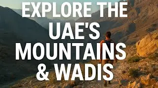 UAE Trekking Adventure Top 7 Scenic Trails | AI Cinematic Video VEO 3| Must-Visit Nature Spots