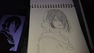 Reze sketch 🔥 | Chainsaw Man | Scary Expression Drawing ✏️😨 | Reze Ka Darawana Look Sketch 😨| Sukuna