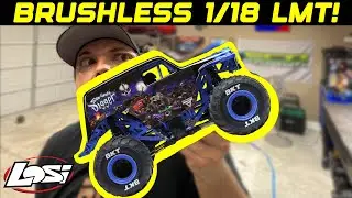 Бесколлекторный Losi Mini LMT 1/18!