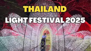 Light Festival Thailand 2025 | Nasatta Light Festival 2025 | Thailand's Hidden Gem!
