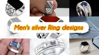 Very Attractive Men's silver Ring designs 2025