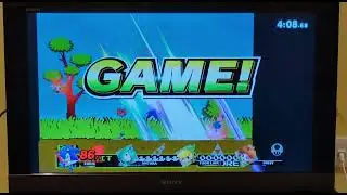 Super Smash Bros Ultimate Sonic spring edgeguard K.O. ending!