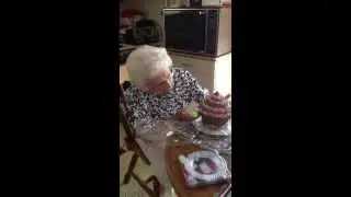 Grandma's Birthday Bash Cake!